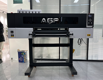AGP Gold UV film A and B printer with 3/4 I3200 printheads crystal sticker printer