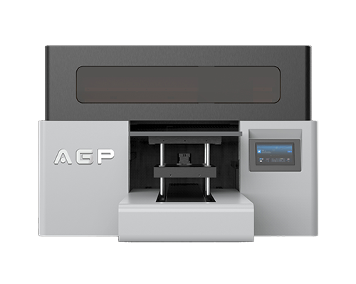 AGP UV-3040: Small uv flatbed printer print Crystal label metal card