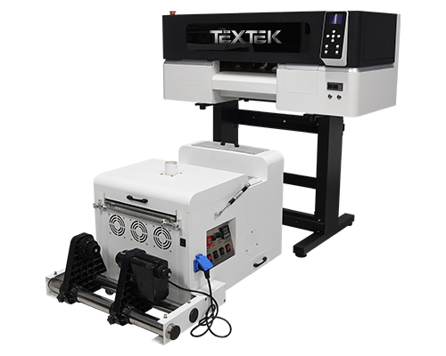 TEXTEK T30 30cm A3 DTF 프린터 3 Epson I1600-A1 헤드 PET 필름 스티커 전송 인쇄 기계  파우더 쉐이크
