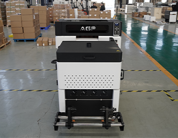 Factory ready stock 3*Epson I1600 print head high-speed digital DTF printer heat transfer and powder all-in-one machine