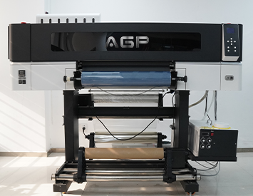 AGP UV DTF printer with transfer film 3D effect 60cm roll to roll uv dtf printer sticker