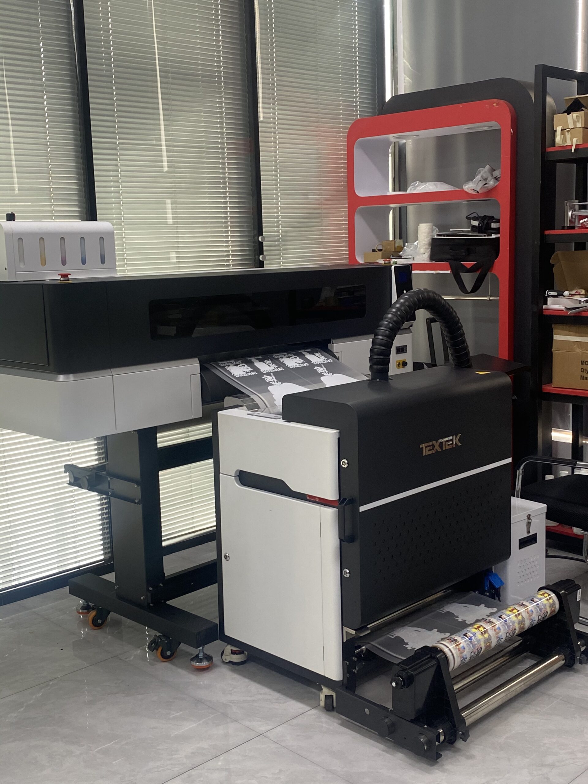 의류 인쇄를위한 DTF 프린터 애완 PET 필름 인쇄 기계