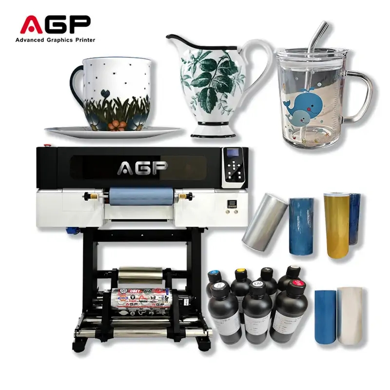 AGP S30 A3 UV DTF Printer with Epson L1600: 2-in-1 Laminator for Label and Sticker Transfer Printing – Wholesale Pricing Available