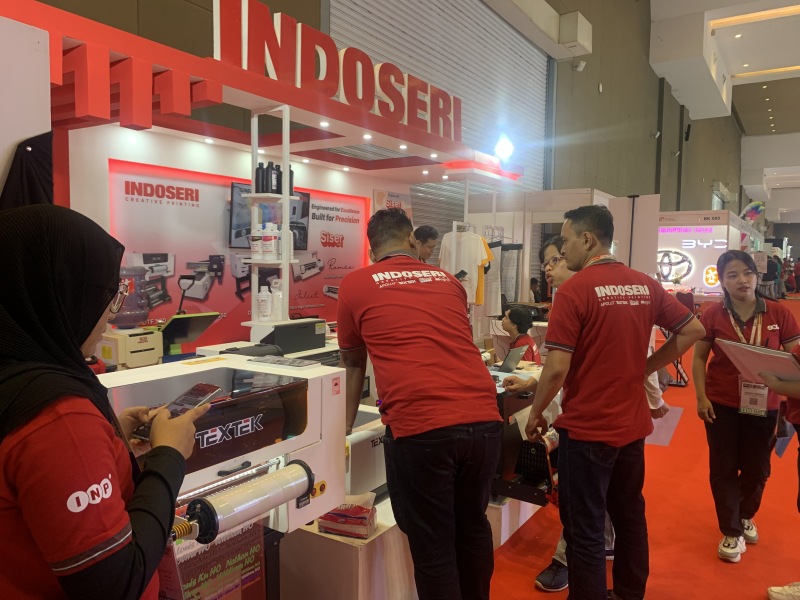 INDOSERI & TEXTEK at ALL PRINT 2024: Showcasing Innovative Printing Technologies in Jakarta